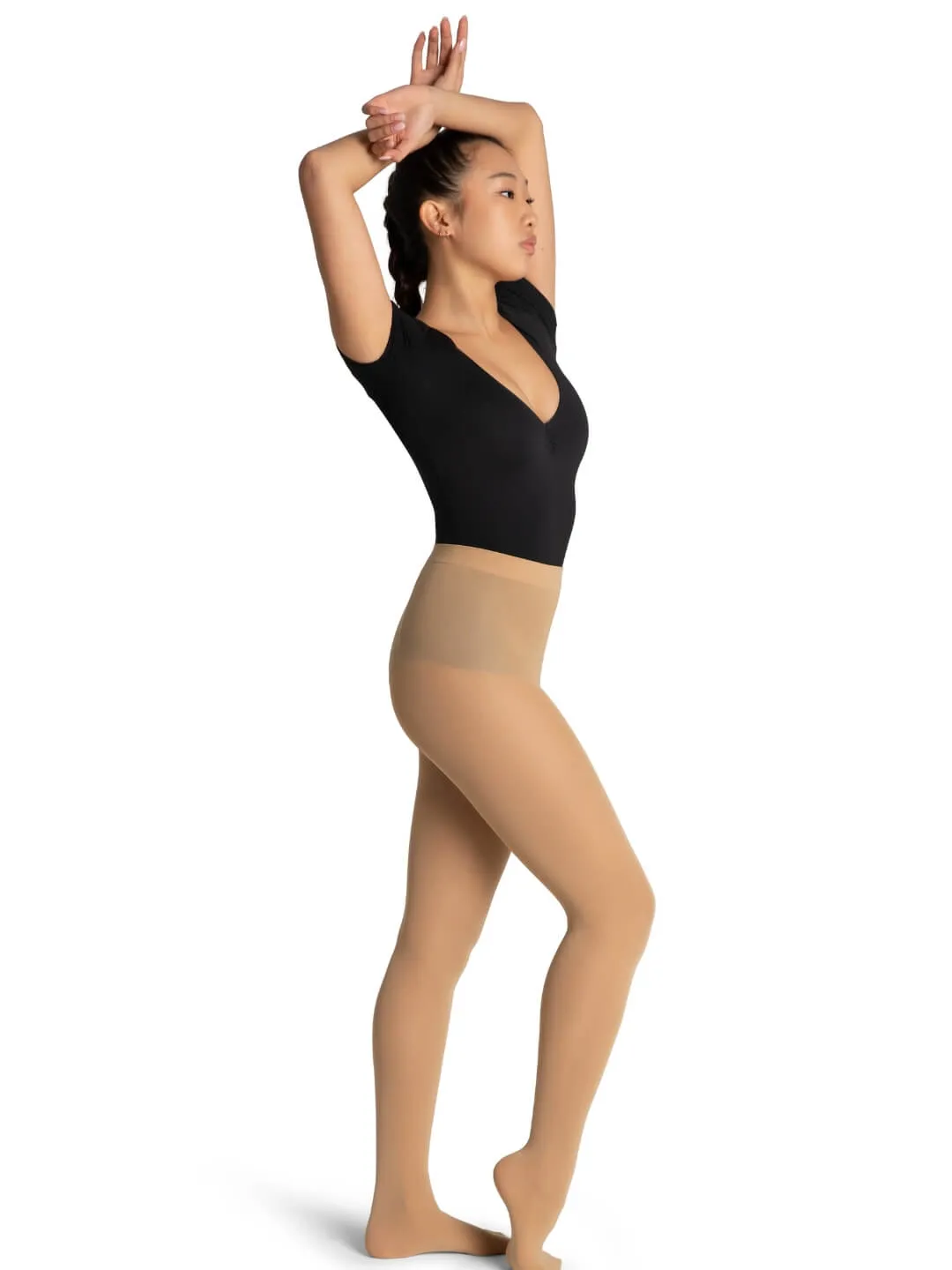 CAPEZIO 1825C STUDIO BASICS FOOTED TIGHTS