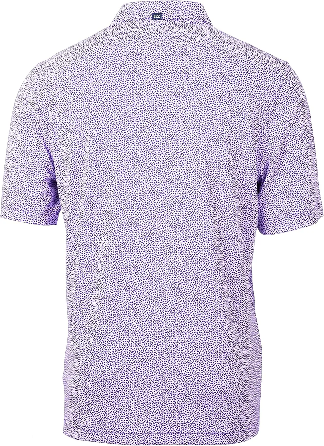 Cutter & Buck Virtue Eco Pique Botanical Print Recycled Mens Polo