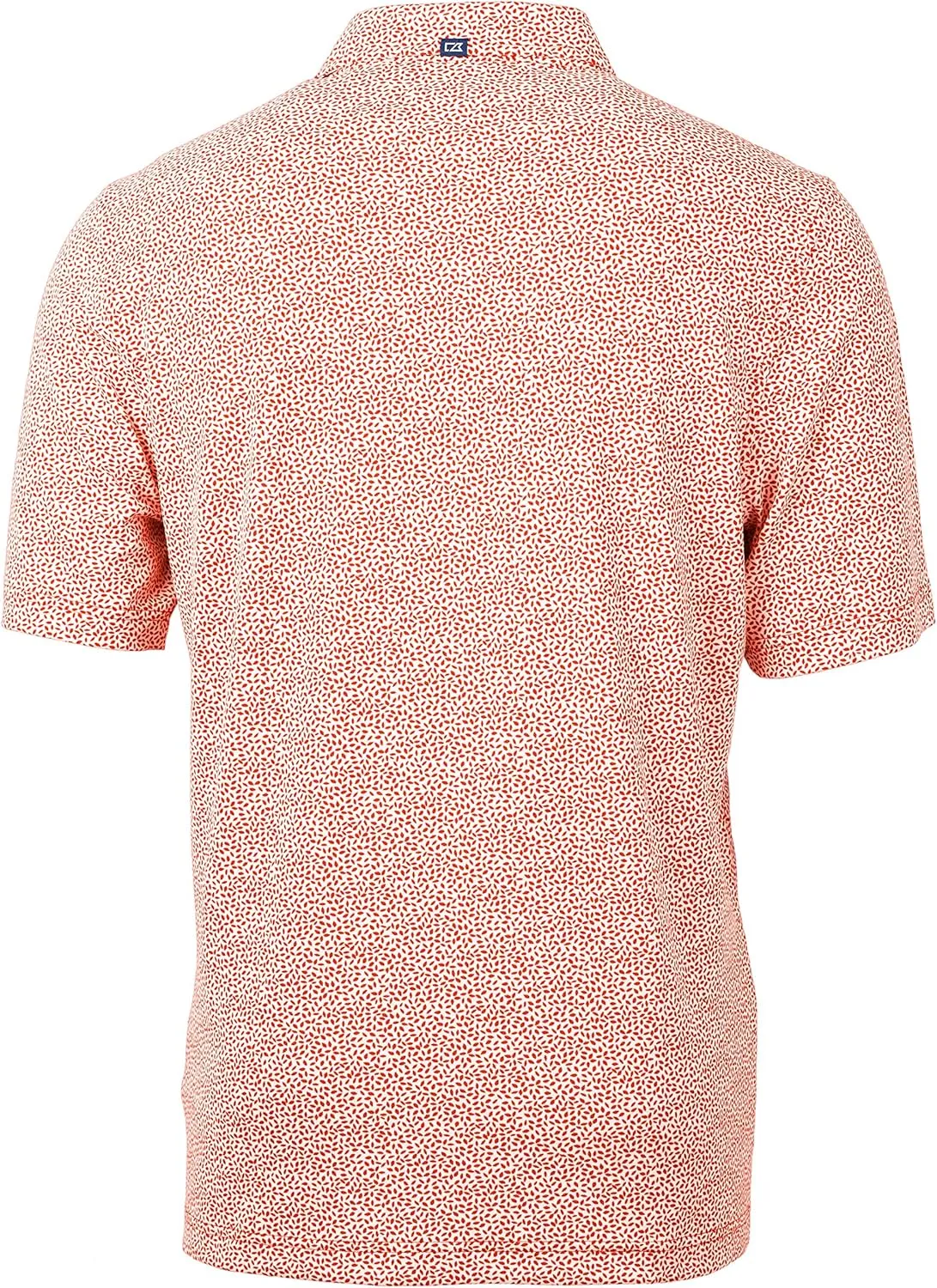 Cutter & Buck Virtue Eco Pique Botanical Print Recycled Mens Polo