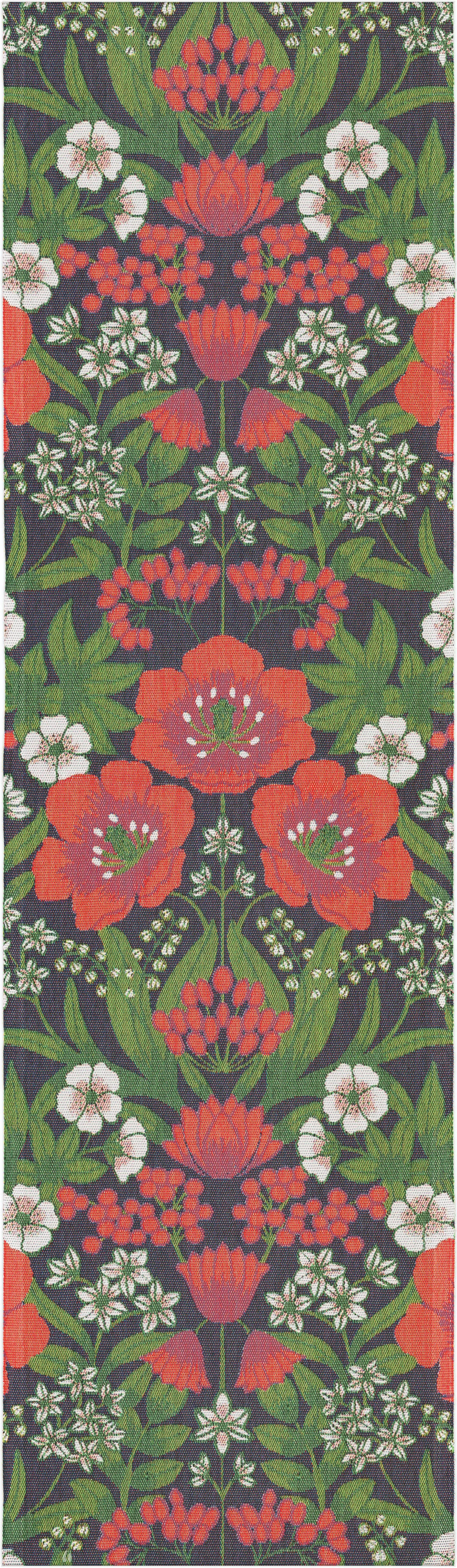 Ekelund Table Runner: "Julblommor"