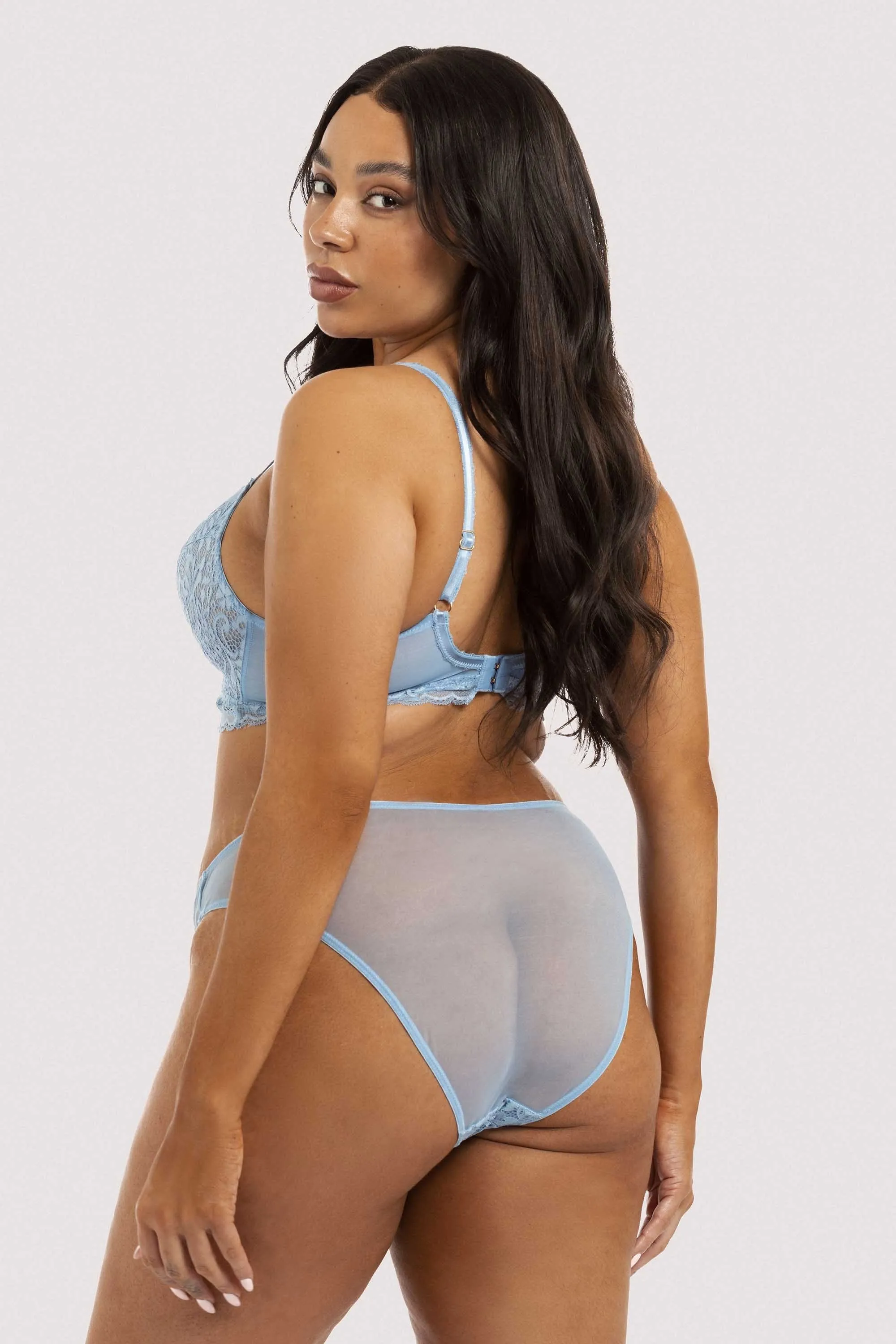 Emma Lavender High Waist Brief