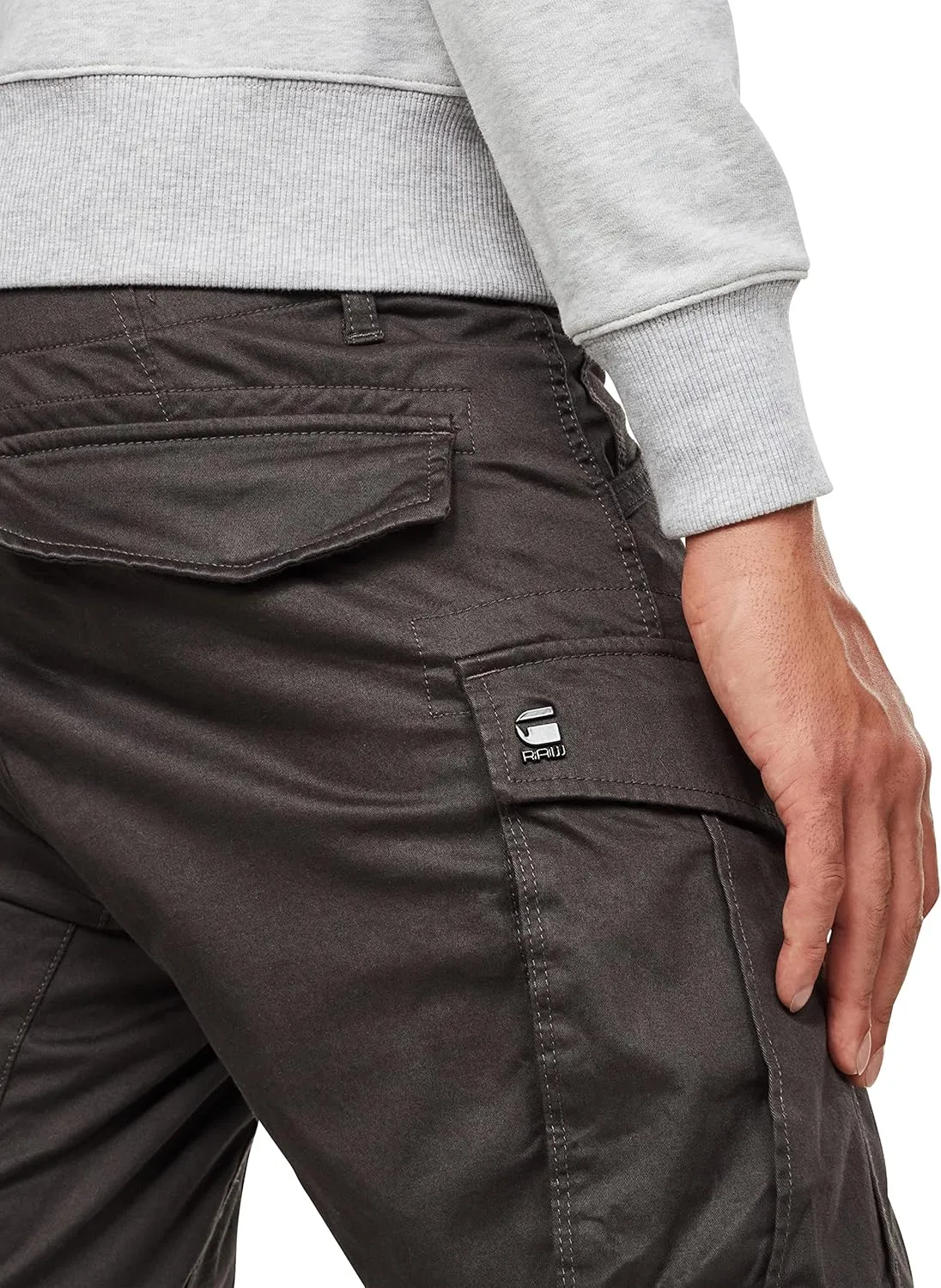 G-STAR RAW Men's Rovic Zip 3D Straight Tapered Fit Cargo Pants