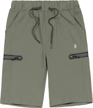 Little Donkey Andy Mens Ultra-Stretch Quick Dry Lightweight Bermuda Shorts Drawstring Zipper Pocket Hiking Travel Golf