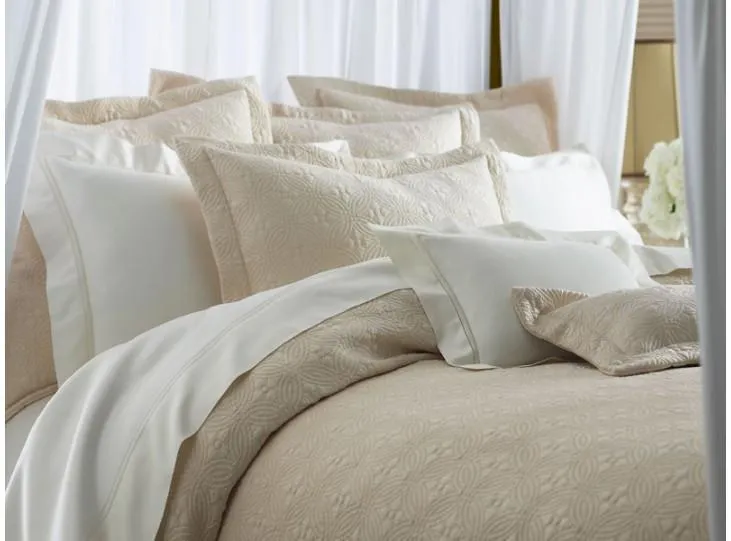 Lucia Matelassé Coverlets by Peacock Alley