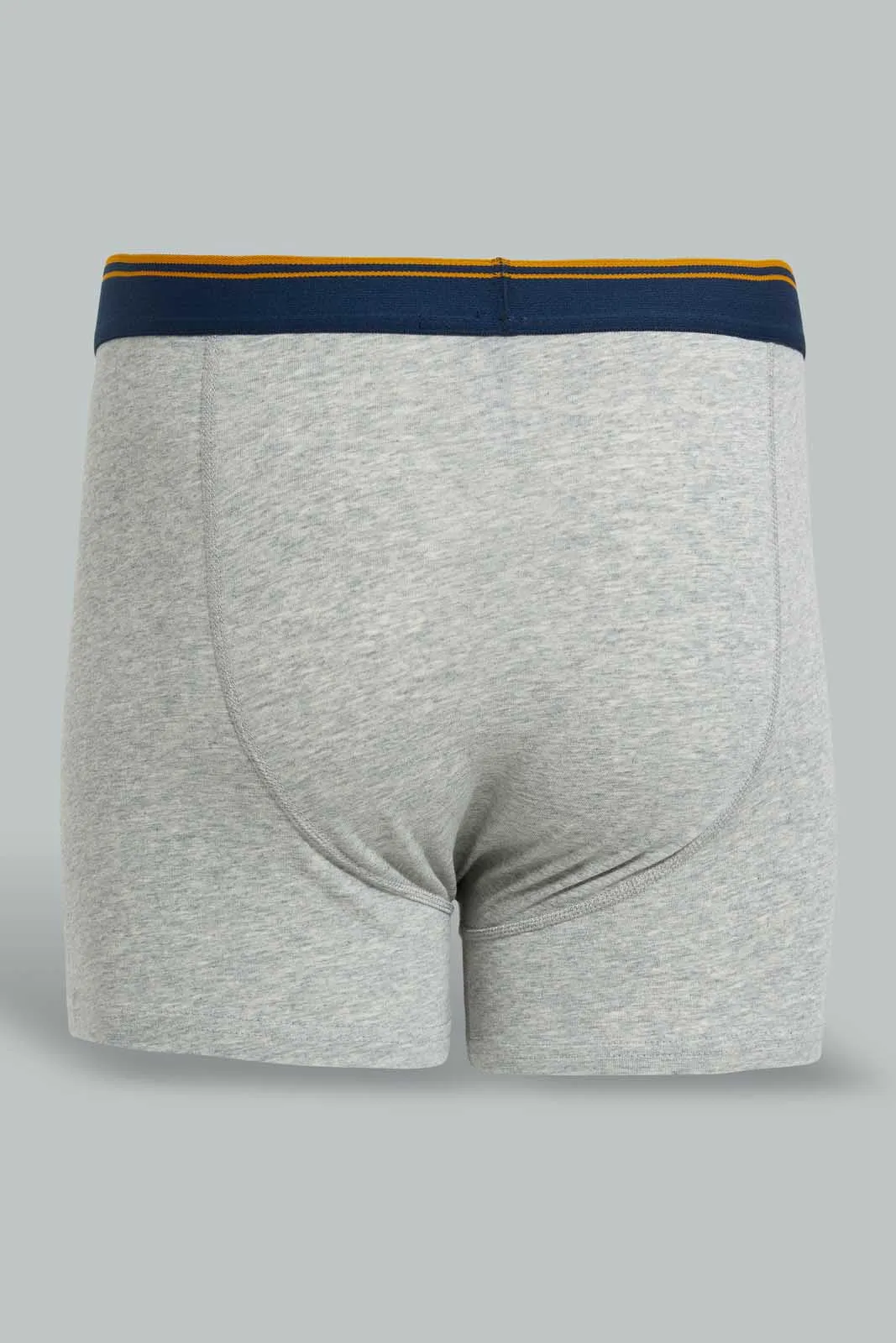 Men White And Grey Hipsters Set (Pack of 2)