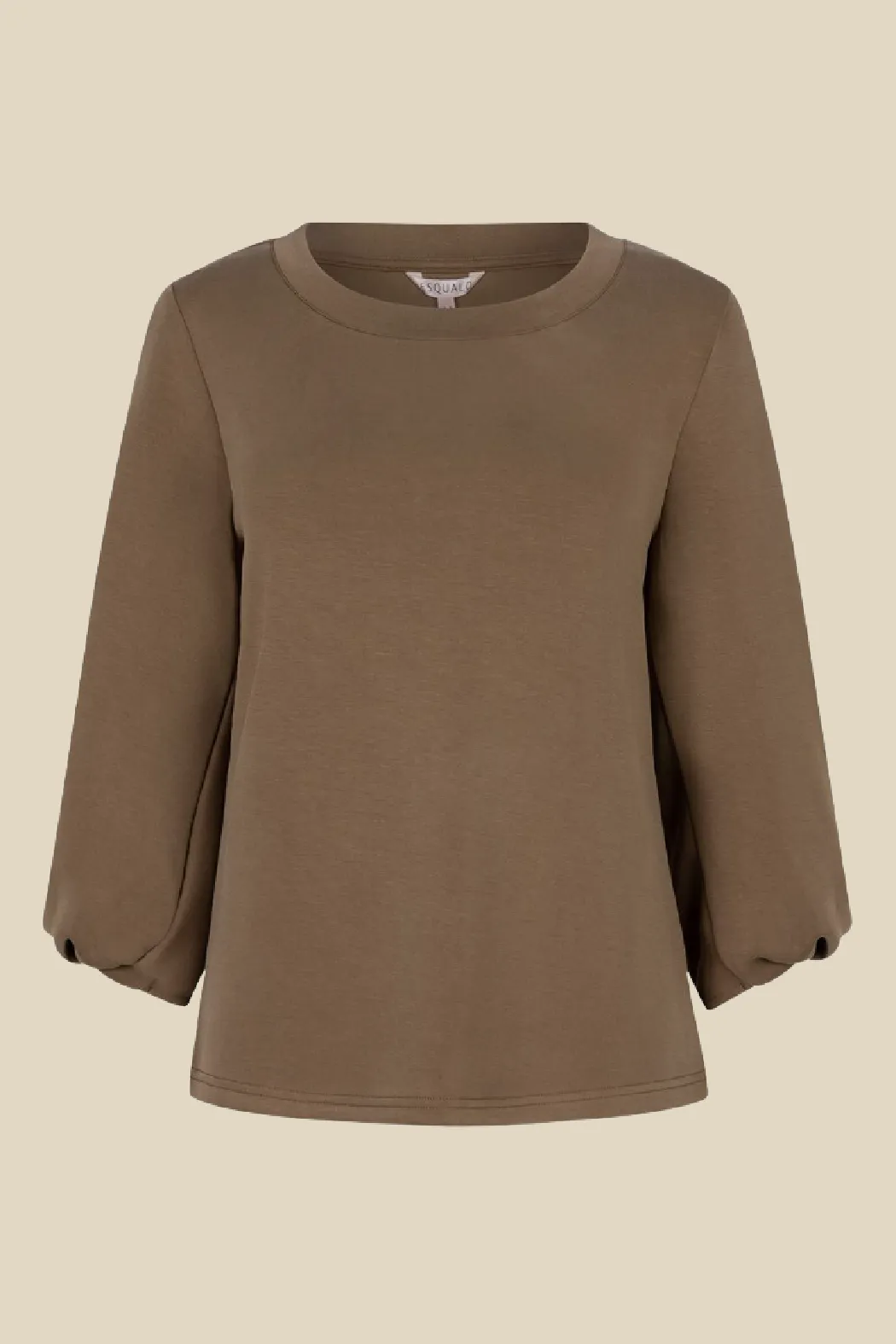 Modal Twisted Cuff Sweater