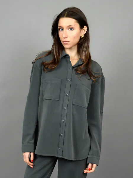 RD Style Alaia Modal Button Up Shirt