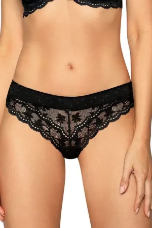 Roza Lagerta Thong Black
